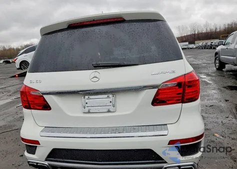 2015 Mercedes-Benz Gl 63 Amg из США, поврежденный, VIN 4JGDF7EE1FA446475